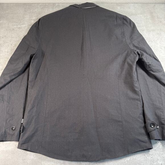 Five Four Mens Dark Gray Zip Up Jacket size Large - Picture 9 of 10